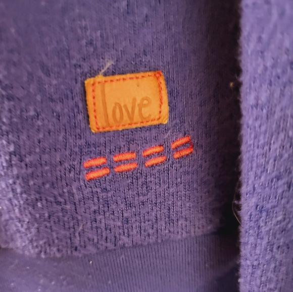 PEACE LOVE WORLD Lonsleeve Lace Up Shirt Small - Picture 6 of 9